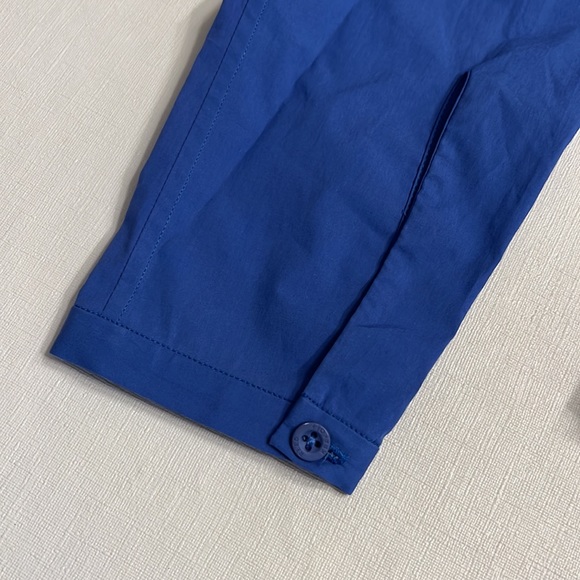 🟢 Reed Krakoff Blue Button Down Blouse - Picture 3 of 6